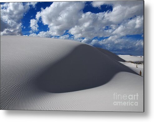 White Sands Metal Print featuring the photograph Simply Enchanted by Vivian Christopher