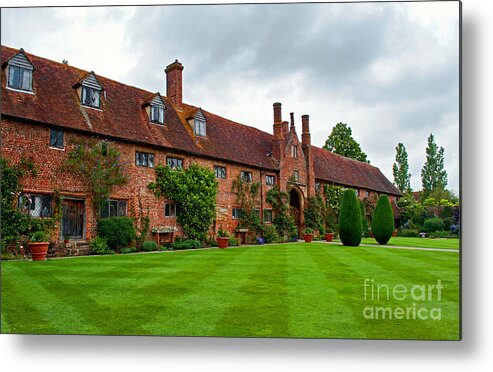  Metal Print featuring the photograph Sissinghurst the Invisible Castle by Bel Menpes