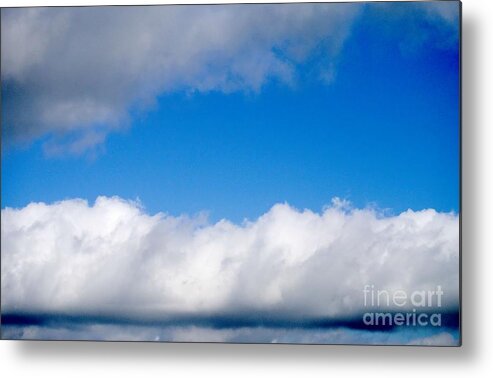 Clouds Metal Print featuring the photograph Sky Layers by Gary Richards