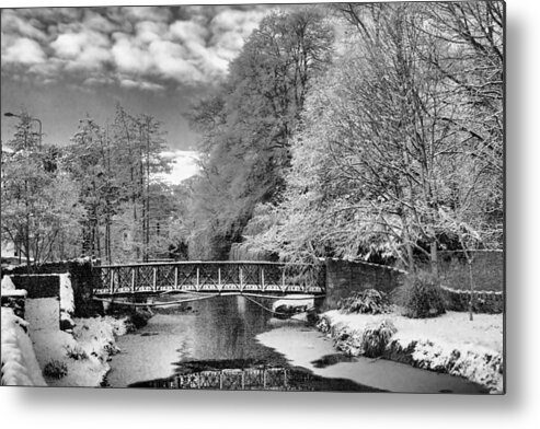 Snowy Metal Print featuring the photograph Snowy Arra River by Mark Callanan