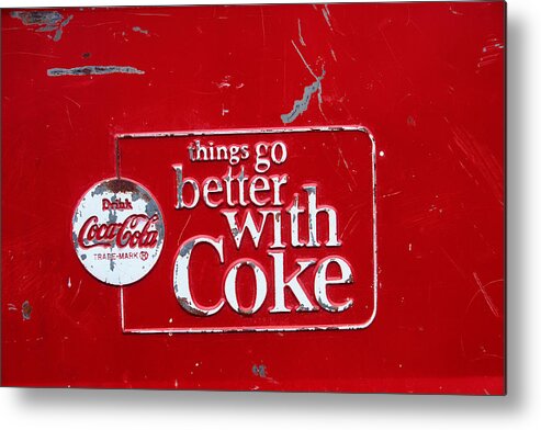 Soda Metal Print featuring the photograph Soda of choice by Toni Hopper