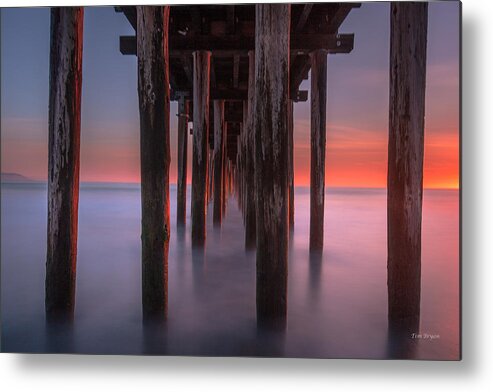 Dramatic Metal Print featuring the photograph Soft Light from Starboard by Tim Bryan