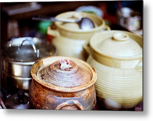Chinese Culture Metal Print featuring the photograph Soup In Cocotte by @ Bing Yan