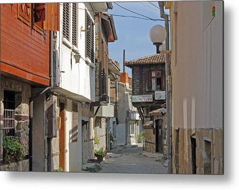 Sozopol Street Metal Print featuring the photograph Sozopol Street by Tony Murtagh