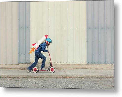 Taking Off Metal Print featuring the photograph Speed by Richvintage