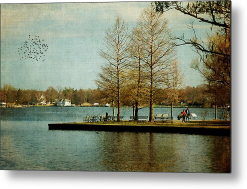 Park Metal Print featuring the photograph Spring In The Park by Cathy Kovarik