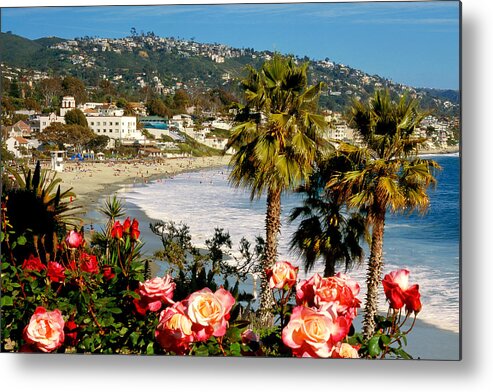 Laguna Beach Metal Print featuring the photograph Springtime in Laguna by Cliff Wassmann