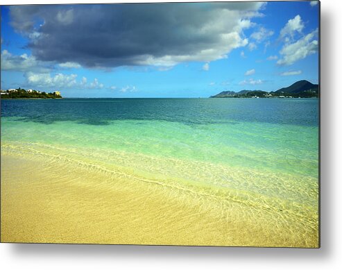 Caribbean Metal Print featuring the photograph St. Maarten Tropical Paradise by Luke Moore