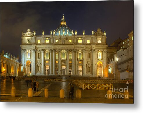 Yhun Suarez Metal Print featuring the photograph St Peter's Basilica 3.0 by Yhun Suarez