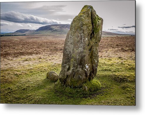 Standing Stone Metal Print featuring the photograph Standing Stone by Nigel R Bell