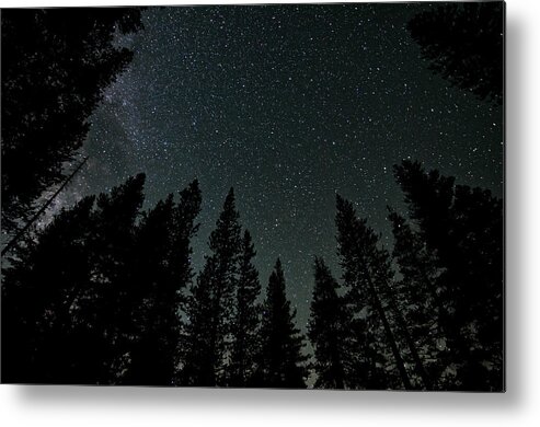 Stars Metal Print featuring the photograph Starry Night 2 by Matt Hammerstein