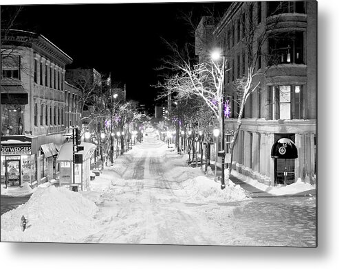 Capitol Metal Print featuring the photograph State Street Madison by Steven Ralser