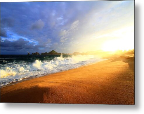 Storm Metal Print featuring the photograph Storm power by Eti Reid