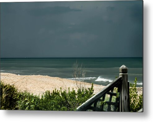 Storm Metal Print featuring the photograph Storm warning by Jessica Brown