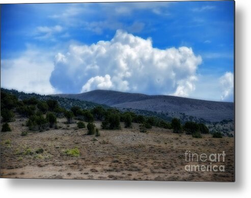 Stormy Metal Print featuring the photograph Stormy Wyoming Fall by Donna Greene