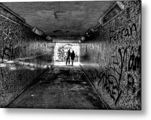 Subway Metal Print featuring the photograph Subway by Nigel R Bell