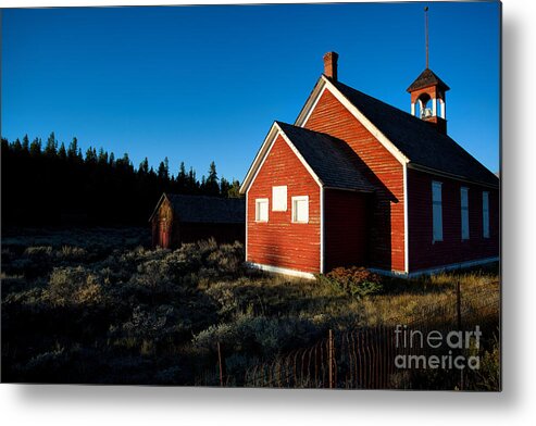 Autumn Colors Metal Print featuring the photograph Sunday Morning Coming Down by Jim Garrison