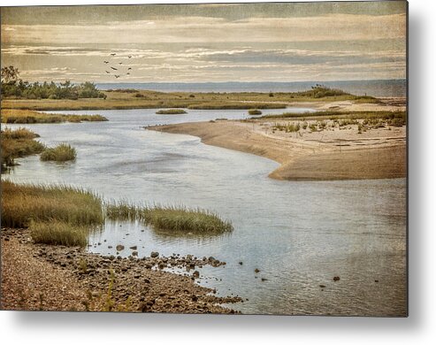 Inlet Metal Print featuring the photograph Sunken Meadow by Cathy Kovarik