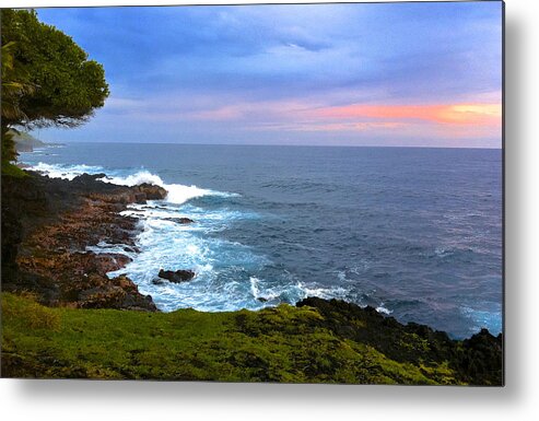 Sunrise Metal Print featuring the photograph Sunrise at The Point Hawaii by Venetia Featherstone-Witty