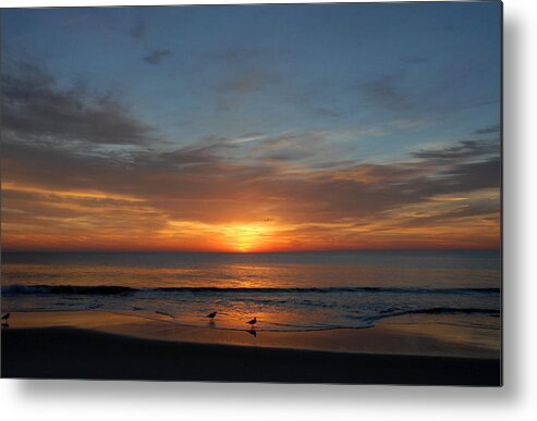 Ocean Sunrise Metal Print featuring the photograph Sunrise Ocean 180 by Joyce StJames