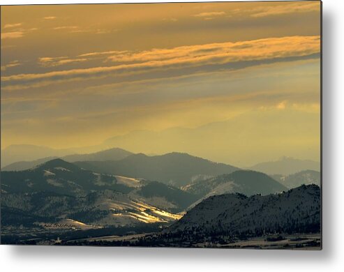Sunset Metal Print featuring the photograph Sunset Glow by Kae Cheatham
