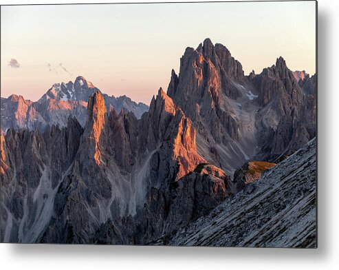 Alto Adige Metal Print featuring the photograph Sunset In The Dolomites by Senorcampesino