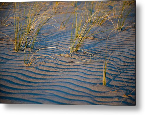 Sand Stripes Metal Print featuring the photograph Sunset Strip by Rob Hemphill