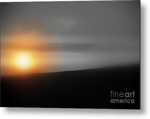 Sunset Metal Print featuring the photograph Sunset Wisconsin Two by A K Dayton