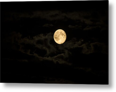 Moon Metal Print featuring the photograph Super Moon by Spikey Mouse Photography
