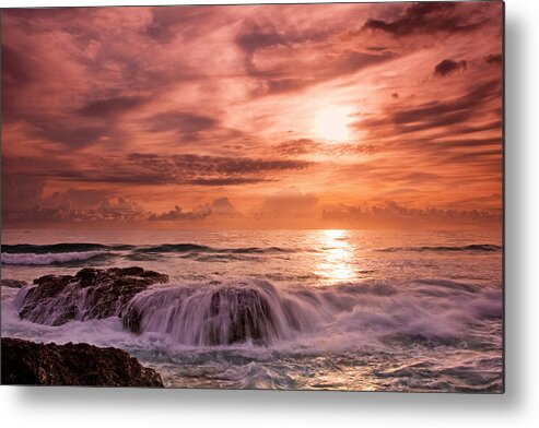 Surging Tide Metal Print featuring the photograph Surging Tide by Ann Van Breemen