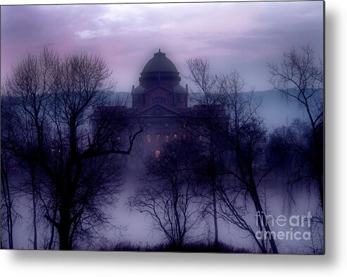 Luzerne County Metal Print featuring the photograph Susquehanna Commons... by Arthur Miller