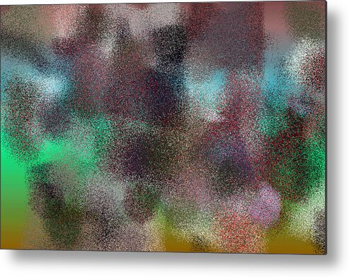 Abstract Metal Print featuring the digital art T.1.23.2.3x2.5120x3413 by Gareth Lewis