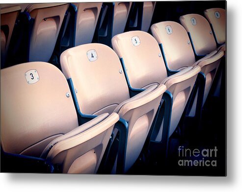 take Me Out To The Ballgame Metal Print featuring the photograph Take Me Out To The Ballgame by Eddie Yerkish