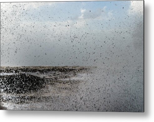 Seascape Coastal Storm Metal Print featuring the photograph Taste of the Sea by Michael Goyberg