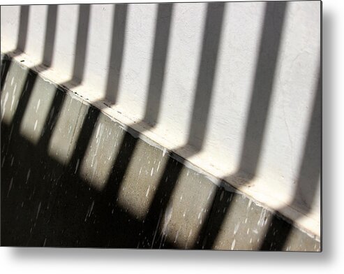 Repeating Lines Metal Print featuring the photograph Ten Lines by Prakash Ghai