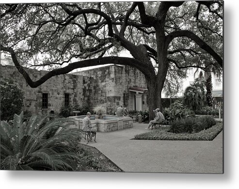 Soldiers Metal Print featuring the photograph The Alamo by Kathy Paynter