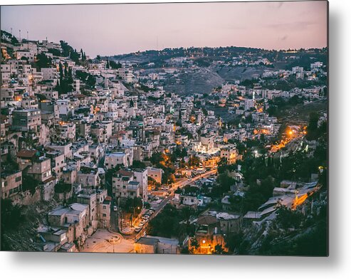 Arabia Metal Print featuring the photograph The Arabic Styled Cityscape by Chalffy