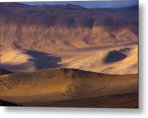 Chile Metal Print featuring the photograph The Atacama desert by Andy Myatt