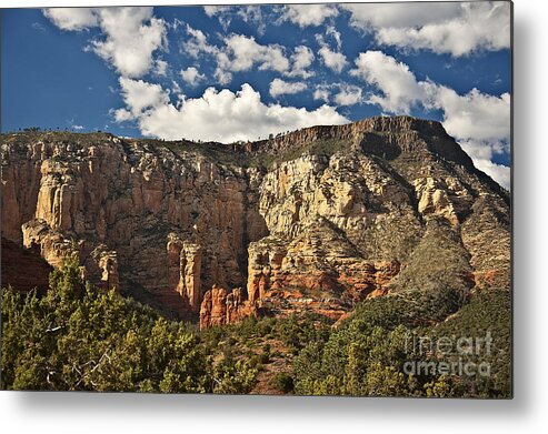 Fineartphotography Metal Print featuring the photograph The Back Side of Sedona by Lee Craig
