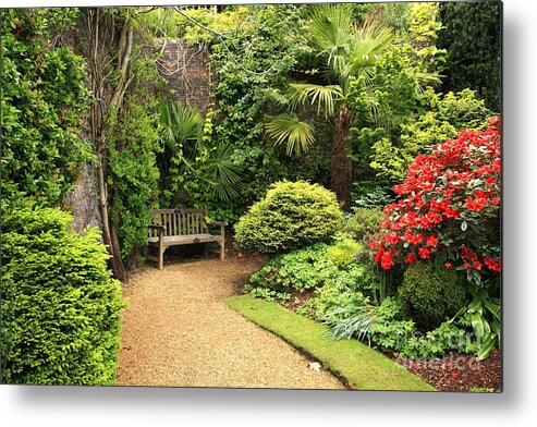 Beautiful Metal Print featuring the photograph The Beautiful Garden by Boon Mee