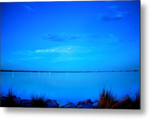 Blue Metal Print featuring the photograph The Blue Hour by James BO Insogna