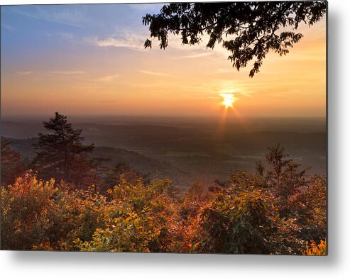 Appalachia Metal Print featuring the photograph The Evening Star by Debra and Dave Vanderlaan