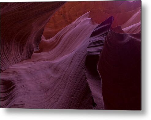 Sandstone Metal Print featuring the photograph The flow by Jonathan Davison