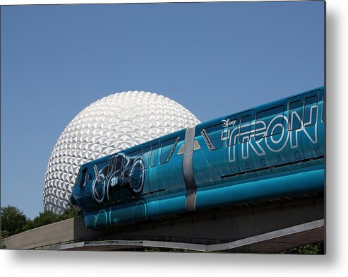 Tron Metal Print featuring the photograph The Future by David Nicholls