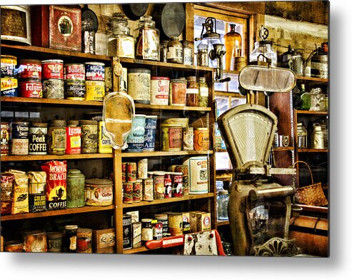 Ok Metal Print featuring the photograph The General Store by Lana Trussell