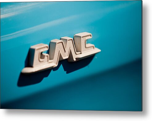 Automotive Metal Print featuring the photograph The GMC by Melinda Ledsome