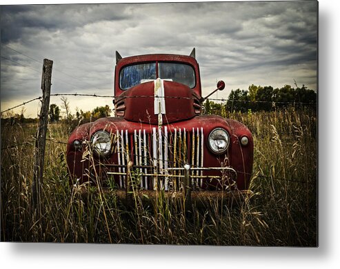 Manitoba Metal Print featuring the photograph The Good Old Days by Sandra Parlow
