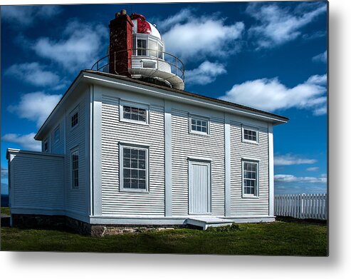 Newfoundland Metal Print featuring the photograph The historic Lighthouse by Patrick Boening