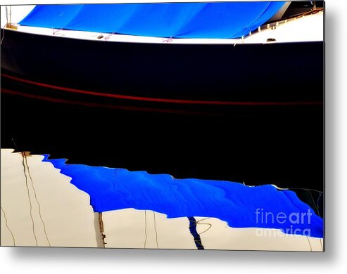 Abstract Metal Print featuring the photograph The Inner Side of Surface - Limited Edition by Lauren Leigh Hunter Fine Art Photography