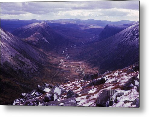 Lairig Ghru Metal Print featuring the photograph The Lairig Ghru - Cairngorm Mountains - Scotland by Phil Banks